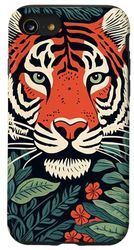 iPhone SE (2020) / 7 / 8 Jungle safari animal nature tiger Case