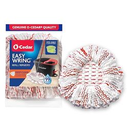 O-Cedar EasyWring - Ricarica per pulizia profonda (1 confezione) | 40% in più di potere di pulizia | Ricarica per mocio in microfibra compatibile con O-Cedar EasyWring Spin Mop & Bucket System