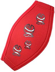 iQ-Company Uni Dykmaskband Allover Fish, 2360_röd, 371602_2360_Stk.