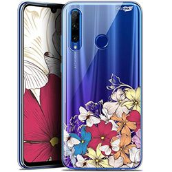 Caseink fodral för Huawei Honor 20 Lite (6.2) gel HD [tryckt i Frankrike - Honor 20 Lite fodral - mjukt - stötskyddat ] blommigt moln