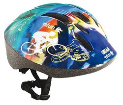 NFUN Infusion Kinderhelm voor kinderen, uniseks, blauw/groen/roze/giallo