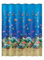 Kleine Wolke 5202148305 Malediven Rideau de Douche Multicolore 180 x 200 cm