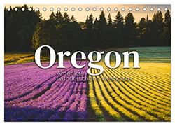 Oregon - Amerikas wunderschöne Westküste (Tischkalender 2026 DIN A5 quer), CALVENDO Monatskalender: Natur Pur im Westen Amerikas.