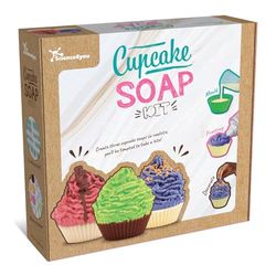 Science4you Kit di Saponi Artigianali per Cupcake per Adulti - Crea i Tuoi Saponi Cupcake con questo Kit Artigianale per Adulti, Crea 3 Saponi Profumati, Regali Artigianali per Donne e Uomini