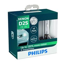 Philips 85122XVS2 Lampadina per Fari allo Xenon X-tremeVision D2S, Confezione Doppia