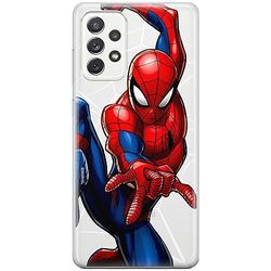 ERT GROUP mobile phone case for Samsung A33 5G original and officially Licensed Marvel pattern Spider Man 039 optimally adapted to the shape of the mobile phone, partially transparent