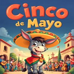 Cinco de Mayo Fiesta for kids : A Fun Donkey and Animals Adventure for Children's - A Fun Introduction to Mexican Traditions and Celebration