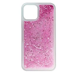 Babaco Phone Case For Iphone 11 PRO MAX Liquid Glitter Effect, Pink