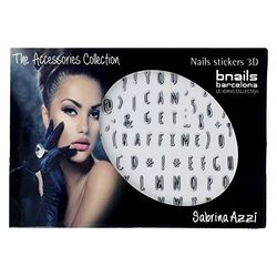 SABRINA AZZI Sabrina Bnails Deco Stickers (lettere) (104), Standard, Unico