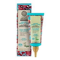Natura Siberica Super Limonnik, ginseng e biotina. Peeling do couro cabeludo, 100 ml