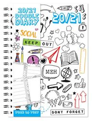 Tallon 3928- 2018/ 2019 A5 Academic Diary with Colour Therapy Patterns- Colour Sent at Random