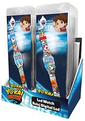 Disney - Yo-Kai YK17003 Digitaal led-horloge, 12 stuks