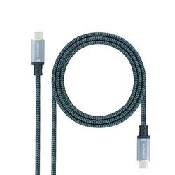 USB 3.2 Gen2 x 2 kabel 100 W 4K / 60 Hz USB-C M/M 2 m voor gegevensoverdracht en snel opladen van apparaten.