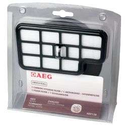 AEG AEF 138 - Juego de filtros para Cyclon Power AE 78 (filtro de limpieza, filtro de carbón activado y filtro de espuma)