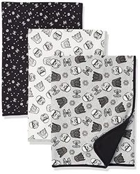 Amazon Essentials Disney | Marvel | Star Wars Boys' Swaddle Blankets, Pack of 3, 3-pack Star Wars Tiny Trooper, One Size