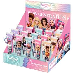 Kids Euroswan - Brillant à lèvres avec ABALORIO CDU 20 U. Wow Generation, Multicolore (WOW00012)