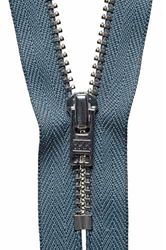 YKK Auto Lock Zip, Nr 578 Donkergrijs, 15 cm Lengte
