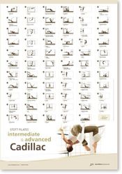 STOTT PILATES Wanddiagram - Tussenpersoon/Geavanceerde Cadillac