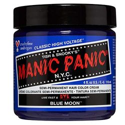 Manic Panic Blue Moon Classic Creme, Semi Permanent Hair Dye 118ml