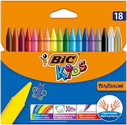 Bic 875771 Astuccio con 18 Pastelli