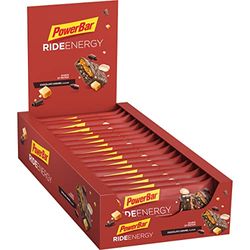 Powerbar Ride Energy Chocolate-Caramel 18x55g - Barre protéinée aux glucides + Magnésium