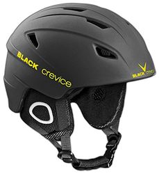 Black Crevice Skihelm Kitzbühel, 9, 5 maten, BCR143764 (zwart/geel, XS)