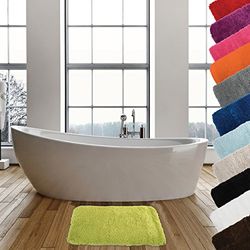 MSV Tapis de Bain Microfibre 50x70cm Vert Anis