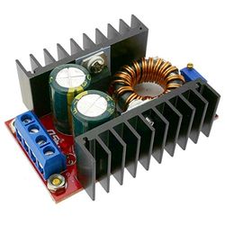 BeMatik - Voeding DC-DC 10-32V op 35-60V 120W instelbaar met koellichaam DW-0406 (AK026)