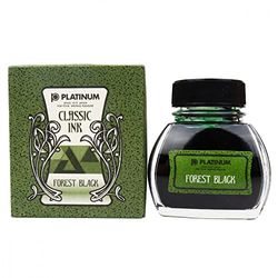 Platinum klassiskt bläck 60 ml skog svart