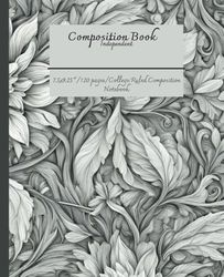 Composition Book College Ruled Lined: Vintage, Independent Mind: Journal for School, College, Office & Work
