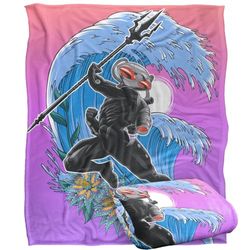 AQUAMAN AND THE LOST KINGDOM Silky Touch Super Soft Throw Blanket 152 x 127 cm