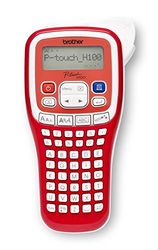 Brother PT-H100R Etichettatrice Palmare per Etichette di Ampiezza fino a 12 mm, Stampa ad Alta Velocità fino a 20mm/sec, Stampa su Etichette Serie TZe da 3.5 a 12 mm