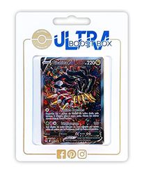 Giratina V 186/196 Alternative Full Art - ULtraboost X Epée et Bouclier 11 Origine Perdue - Box med 10 franska Pokémon-kort