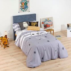 BELUM | Harry Potter Duvet Cover, 100% Cotton Duvet Cover with Buttons, Waiting Letter Model for 80 cm Beds (140 x 200 cm)