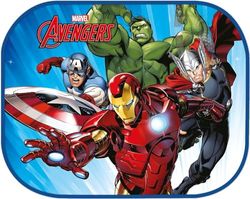 Pair of Marvel Avengers Car Side Blinds 44 x 35 cm Sun Shade Superheroes Iron Man, Thor, Hulk, Captain America