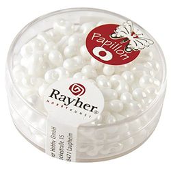 Rayher Rocaille-Papillon, Pietra di Luna, 3,2X6,5Mm, Scatola 18G, 14143120