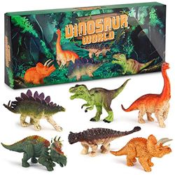 Mini dinosaurusfiguren Plastic dinosaurus speelgoed Model speelset Realistisch educatief dierenspeelgoed voor 3-jarige jongens