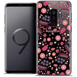 Caseink Fodral för Samsung Galaxy S9+ / S9 Plus (6.2) fodral [Crystal Gel HD vårkollektion design - mjuk - ultratunn - tryckt i Frankrike]