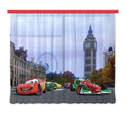 AG Design FCSXL 4312 Rideau, Light, 100% PES, Multicolore, 180 x 160 cm