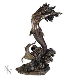 Nemesis Now Yemaya bogini wody 27 cm figurka, żywica, brąz, jeden rozmiar