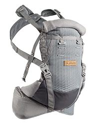 VAUDE Amare Baby Carrier bärsele nyfödda från födseln till 3 år, krax barnbärare, rygg- och magstöd, baby, rörelsefrihet och bekvämt material