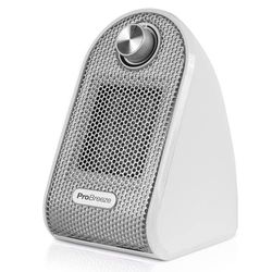 Pro Breeze 500W - Keramische Ventilatorkachel - Fan Heater - Handig voor op Bureau - Wit