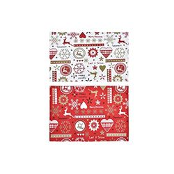 DKD Home Decor Set de Table, Polyester, Estándar