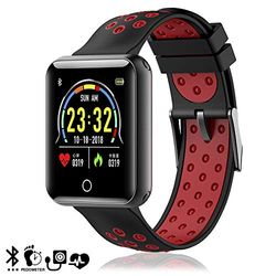 Dam Q19 Smart Armband Bluetooth 4.0, rood / zwart