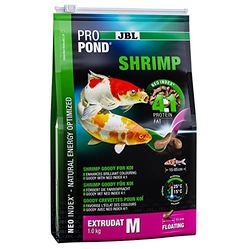 JBL Shrimps per Koi, estrudati galleggianti per dolciumi, ProPond Shrimp, 1,0 kg