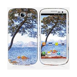 Beschermhoesje Galaxy S3 van thuis Skinkin – Design Original: Am Cap d 'Antibes van Claude Monet