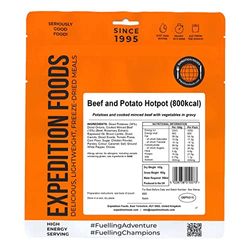 Expedition Foods Beef and Potato Hotpot - Freeze Dried MealExpedition Foods Beef and Potato Hotpot (800kcal)