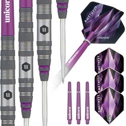 Unicorn Ametista 2, Set di Freccette Unisex, Viola, 21 g
