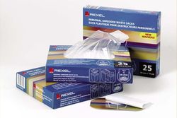 Rexel Plastic Afvalzakken Voor Papiervernietigers Met Brede Invoermond, 200 Liter, 50 Stuks, 40014