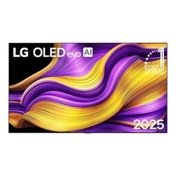 LG OLED evo AI G5 TV 83 pollici, Smart TV 4K, Staffa a muro inclusa, Processore α11 Gen2, Brightness Booster Ultimate, webOS con AI, Dolby Vision e Atmos, VRR e GSYNC 4K@165Hz, OLED83G54LW 2025
